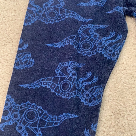 robotic dinosaur pajama pants - Picture 2 of 2